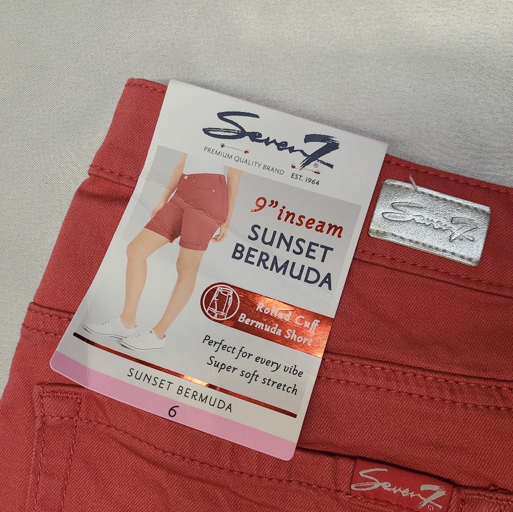 Seven 7 jean shorts size 6